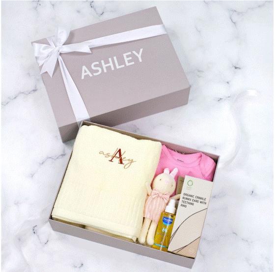 Personalized Bunny Gift Set