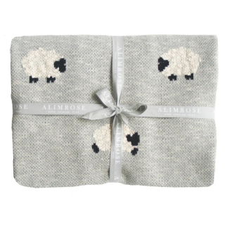 Alimrose Designs Baa Baa Organic Cotton Baby Blanket