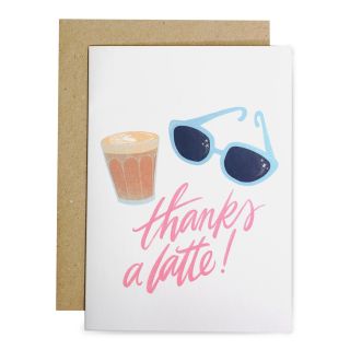 Thanks a Latte Card