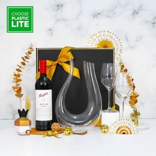 美酒配醒酒器新年禮盒