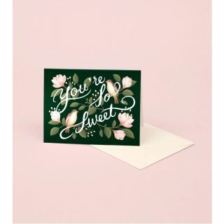 Clap Clap 'You're So Sweet' Birds and Magnolias Card