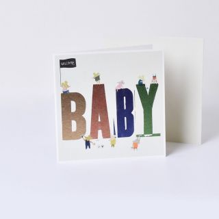 U Studio Welcome Baby Card