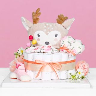 Adventure Time Diaper Cake for Baby Girl