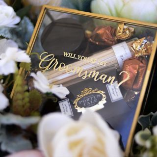 Luxury Romantic Groomsmen Gift Box