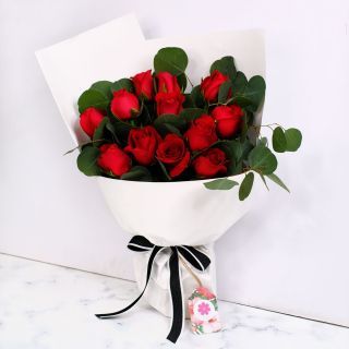 Classic Red Rose Bouquet