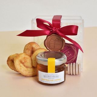 Sweety Memories Wedding Favour - Butterfly Pastry & Honey (Set of 20)