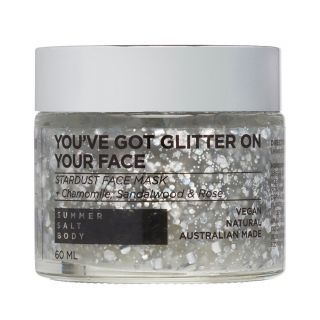 Summer Salt Body You've Got Glitter On Your Face, Stardust Face Mask, 50ml