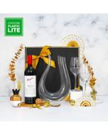 New Year Decanter And Wine Gift Set
