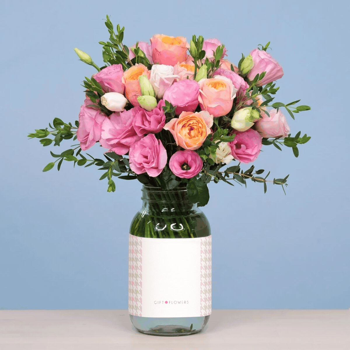 Write Your Own Message Flower Jar For Mother's Day