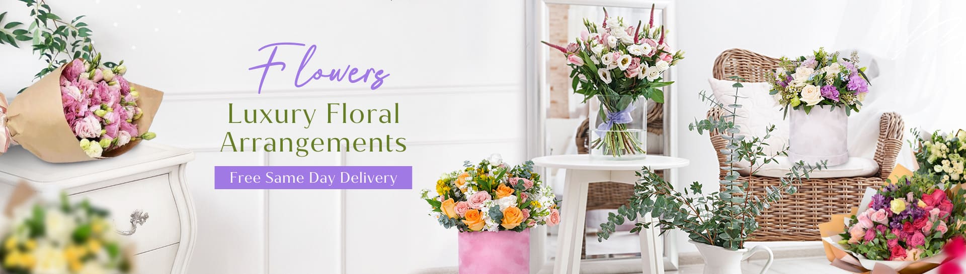 Luxury floral arrangements