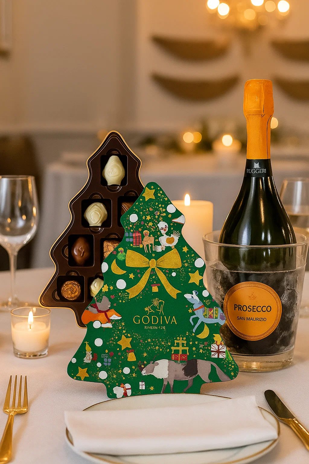 Christmas Hampers-Godiva Chocolate Gift Set