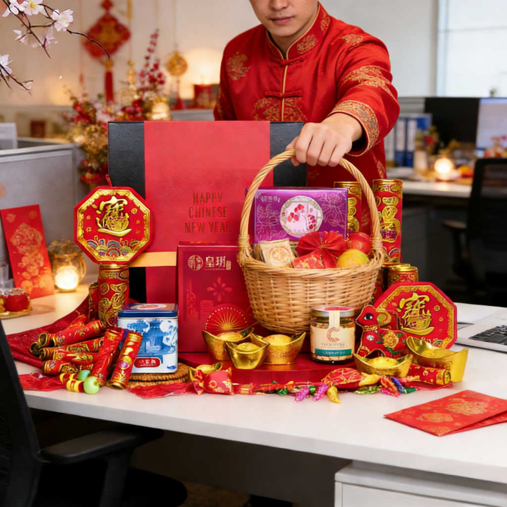 Lunar New Year Hampers-Lucky Treasures Delight Gift Box